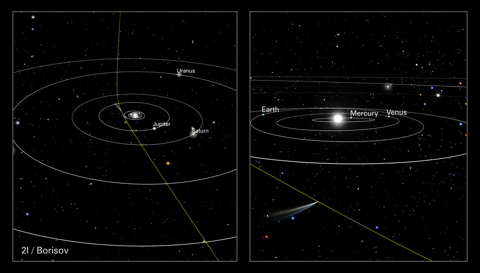 An alien comet from another star is soaring through our solar system